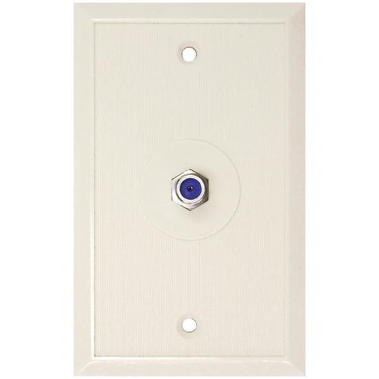 WHITE WALL PLATE W1 F-81