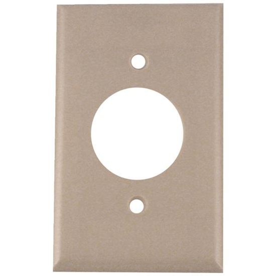 SINGLE FLUSH WALL PLATE