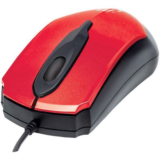 EDGE OPTCL MOUSE REDBLK