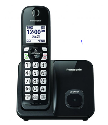 Expandable Cordless Phone with Call Block (Single Handset)